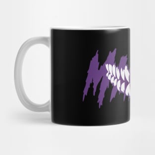 Mimic Purple Text Mug